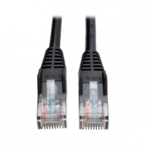 Tripp Lite Cable Patch Cat5e UTP Moldeado sin Enganches RJ-45 Macho - RJ-45 Macho, 2.13 Metros, Negro SNAGLESS RJ45 M/M NEGRO  2.13M  .