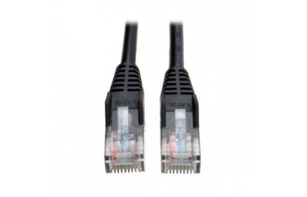 Tripp Lite Cable Patch Cat5e UTP Moldeado sin Enganches RJ-45 Macho - RJ-45 Macho, 2.13 Metros, Negro SNAGLESS RJ45 M/M NEGRO  2.13M  .
