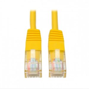 Tripp Lite Cable Patch Cat5e UTP Moldeado RJ-45 Macho - RJ-45 Macho, 1.83 Metros, Amarillo 350MHZ RJ45 M/M AMARILLO  1.83M .