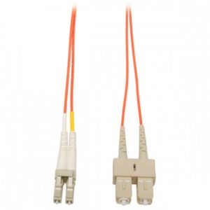 Tripp LIte Cable Fibra Óptica Duplex LC Macho - SC Macho, 62.5/125, 5 Metros, Naranja MULTIMODO 62.5/125 LC/SC  5M    .