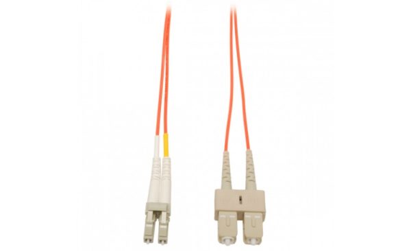 Tripp LIte Cable Fibra Óptica Duplex LC Macho - SC Macho, 62.5/125, 5 Metros, Naranja MULTIMODO 62.5/125 LC/SC  5M    .