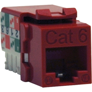 Tripp Lite Jack Cat6/Cat5e, Tipo Punch Down 110, RJ-45 Hembra, Rojo PUNCHDOWN CAT6/CAT5E  ROJO      .
