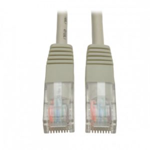 Tripp Lite Cable Patch Cat5e UTP Moldeado RJ-45 Macho - RJ-45 Macho, 4.27 Metros, Gris 350MHZ RJ45 M/M GRIS  4.27M     .