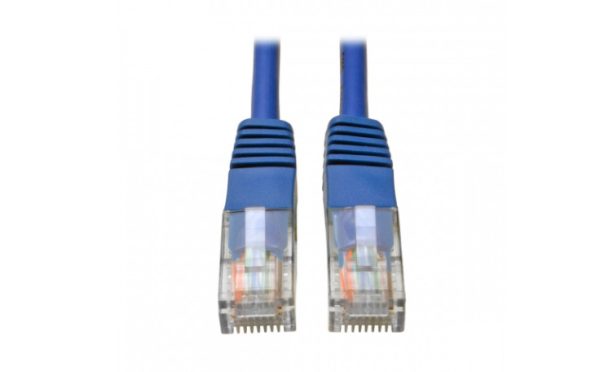 Tripp Lite Cable Patch Cat5e UTP Moldeado RJ-45 Macho - RJ-45 Macho, 4.57 Metros, Azul 350MHZ RJ45 M/M AZUL  4.57M