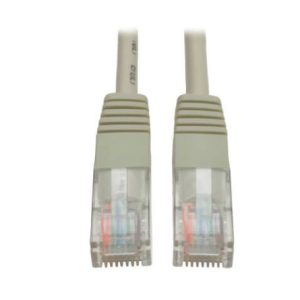 Tripp Lite Cable Patch Cat5e UTP Moldeado, RJ-45 Macho - RJ-45 Macho, 350MHz, 1.8 Metros, Gris 350MHZ RJ45 M/M GRIS  1.83M     .