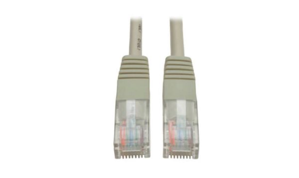 Tripp Lite Cable Patch Cat5e UTP Moldeado, RJ-45 Macho - RJ-45 Macho, 350MHz, 1.8 Metros, Gris 350MHZ RJ45 M/M GRIS  1.83M     .
