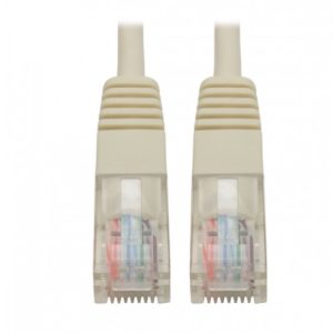 Tripp Lite Cable Patch Cat5e UTP Moldeado RJ-45 Macho - RJ-45 Macho, 2.13 Metros, Blanco 350MHZ RJ45 M/M BLANCO  2.13M   .