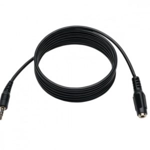 Tripp Lite Cable 3.5mm Macho - 3.5mm Hembra, 1.83 Metros, Negro ESTEREO TRRS 4 PINES M/H 1.83M  .
