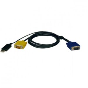 Tripp Lite Cable HD15 Macho - HD15 Macho / USB A, 1.8 Metros .                               .