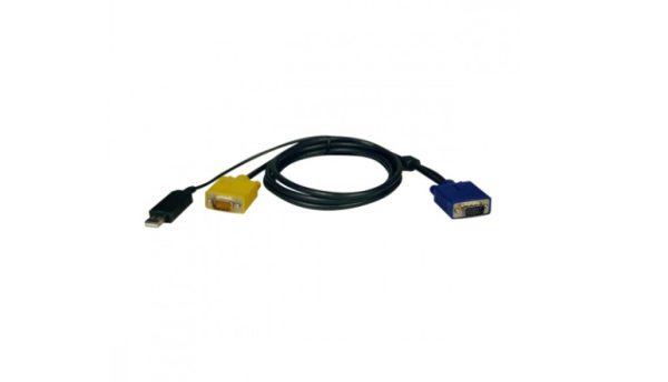 Tripp Lite Cable HD15 Macho - HD15 Macho / USB A, 1.8 Metros .                               .
