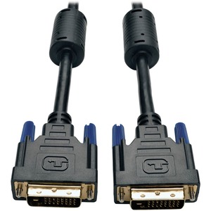Tripp Lite Cable DVI de Doble Enlace para Monitor, DVI-D Macho - DVI-D Macho, 90cm, Negro .