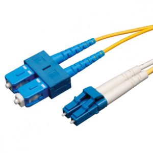 Tripp Lite Cable Fibra Óptica OFNR 2x LC Macho - 2x SC Macho, 2 Metros, Amarillo MONOMODO 8.3/125 1.83M          .