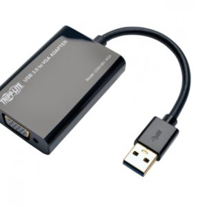 Tripp Lite Adaptador VGA (D-Sub) Hembra - USB A Macho, Negro SDRAM 512MB 1080P