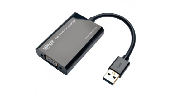 Tripp Lite Adaptador VGA (D-Sub) Hembra - USB A Macho, Negro SDRAM 512MB 1080P