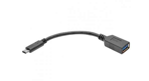 Tripp Lite Cable USB C Macho - USB A Hembra, 15cm, Negro USB TIPO-C A USB TIPO-A 152MM