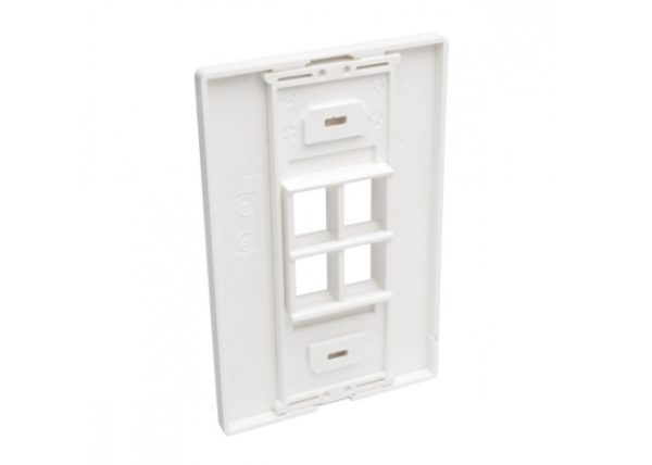 Tripp Lite Placa de Pared Universal, 4 Puertos, Blanco . - Image 4