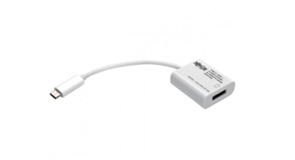 Tripp Lite Adaptador USB C Macho - DisplayPort 4K Hembra, Compatible con Thunderbolt 3 DSPLYPRT M/H THUNDERBOLT 3 4K