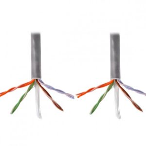 Tripp Lite Bobina de Cable Cat5, 305 Metros, Gris NUCLEU SOLIDO PLENUM GRIS 305M