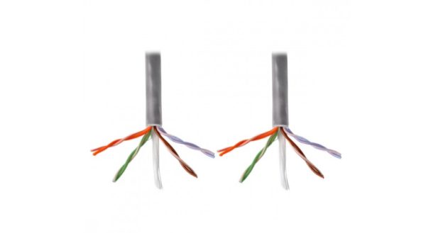 Tripp Lite Bobina de Cable Cat5, 305 Metros, Gris NUCLEU SOLIDO PLENUM GRIS 305M