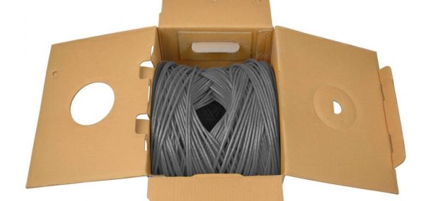 Tripp Lite Bobina de Cable Cat5, 305 Metros, Gris NUCLEU SOLIDO PLENUM GRIS 305M - Image 3