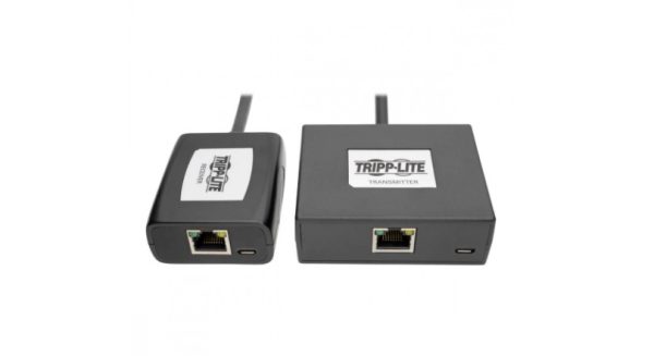 Tripp Lite Extensor de Video DisplayPort a HDMI Alámbrico por Cat5/6, 1x HDMI, 2x RJ-45, 2x USB A, 45 Metros HDMI CAT5/6 TRNSMSR RCPTR 1080P 45M - Image 2