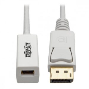 Tripp Lite Adaptador DisplayPort Macho - Mini DisplayPort Hembra, Blanco MINI DSPLYPRT 3840 X 2160 4K X 2K