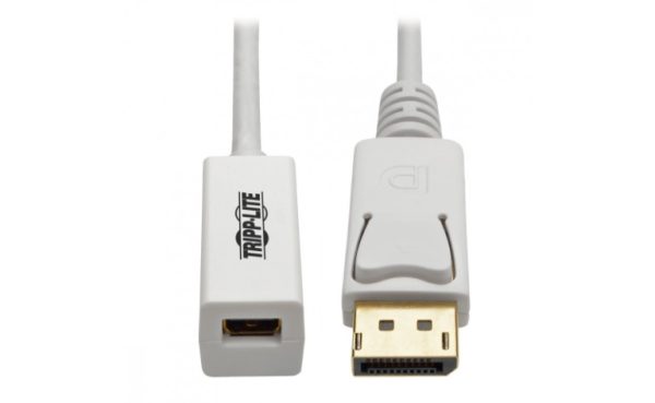 Tripp Lite Adaptador DisplayPort Macho - Mini DisplayPort Hembra, Blanco MINI DSPLYPRT 3840 X 2160 4K X 2K