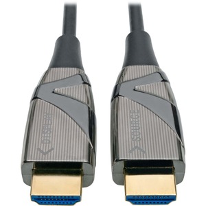 Tripp Lite Cable Óptico Activo de Fibra HDMI A Macho - HDMI A Macho, 20 Metros, Negro HDMI 2.0 DE ALTA VELOCIDAD 20 M