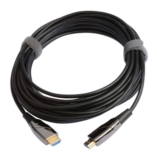 Tripp Lite Cable Óptico Activo de Fibra HDMI A Macho - HDMI A Macho, 20 Metros, Negro HDMI 2.0 DE ALTA VELOCIDAD 20 M - Image 2