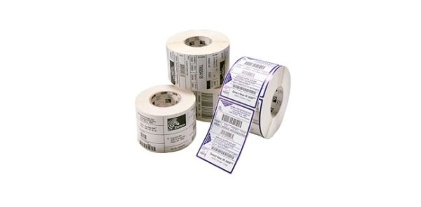 Rollo de Etiqueta de 101.6 x 101.6 mm Zebra Z-Perform 2000T, Blanco, 1500 Etiquetas TABLETO TT 4 X4  Z-PERFORM