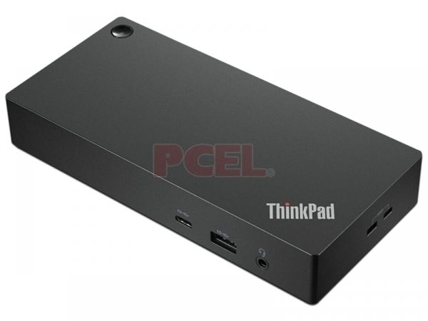 Lenovo base para portátil y replicador de puertos Alámbrico USB 3.2 Gen 1 (3.1 Gen 1) Type-C Negro CKING LENOVO - Image 2