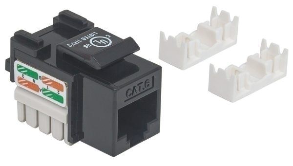 Intellinet 210720 Jack Categoría 6 de Impacto, RJ-45, Negro DE IMPACTO NEGRO - Image 3