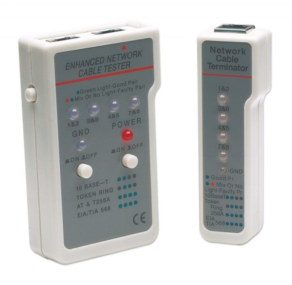 Intellinet Probador de Cables de Red, RJ-11/RJ-45, 4 LEDs RJ11 / RJ45 UTP STP FTP - Image 4