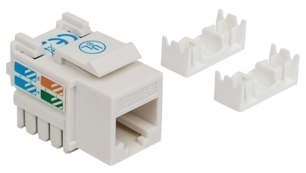 Intellinet Jack Categoría 5e, RJ-45, Blanco DE IMPACTO BLANCO - Image 3