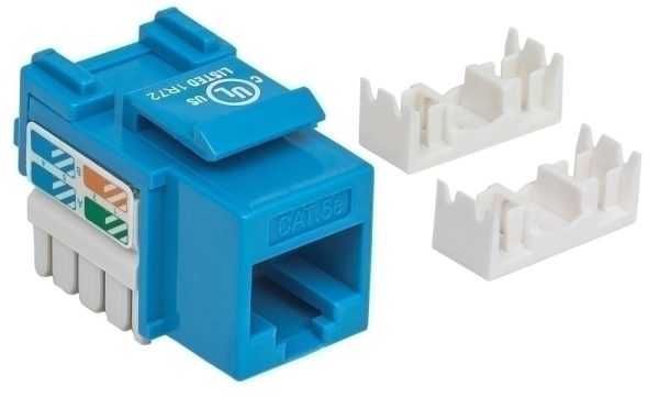 Intellinet Jack Categoría 5e, RJ-45, Azul DE IMPACTO AZUL - Image 3