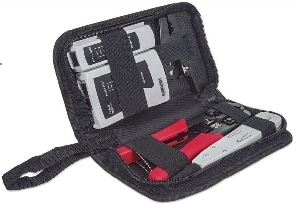 Kit de Herramientas Intellinet  para Red 780070, 4 Piezas PINZA PONCHADORA PELADORA PROBADOR - Image 2