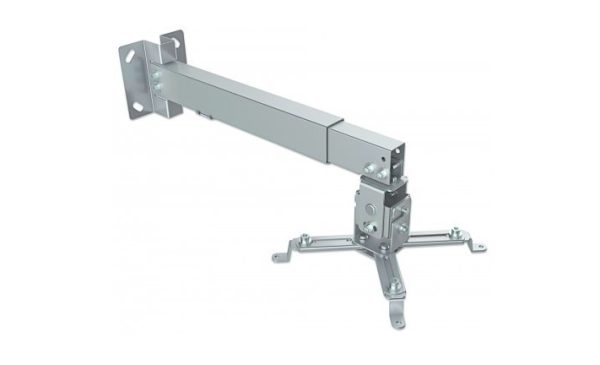 Manhattan Soporte de Muro/Techo para Proyector, hasta 20KGs, Plata ARTICULADO 20KG EXTENSION 43-65CM