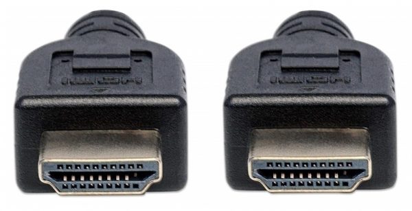 Manhattan Cable HDMI Macho - HDMI Macho, 5 Metros, Negro ETHERNET 3D 4K M-M VELOCIDAD 2.0 - Image 2