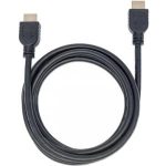 Manhattan Cable HDMI Macho - HDMI Macho, 2 Metros, Negro ETHERNET 3D 4K M-M VELOCIDAD 2.0
