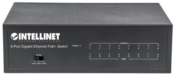 Switch Intellinet Gigabit Ethernet 561204, 8 Puertos 10/100/1000Mbps, 16 Gbit/s, 4096 Entradas GIGABIT RJ45 60W 30W/PUERTO - Image 3