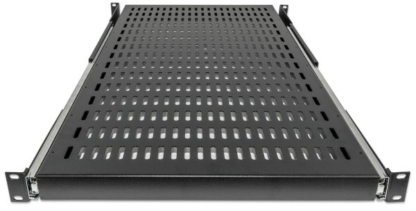 Charola Deslizable Intellinet  para Rack 80cm", 1U, hasta 35kg, Negro GABINETE 19  1U 80CM A 100CM 35KG - Image 3