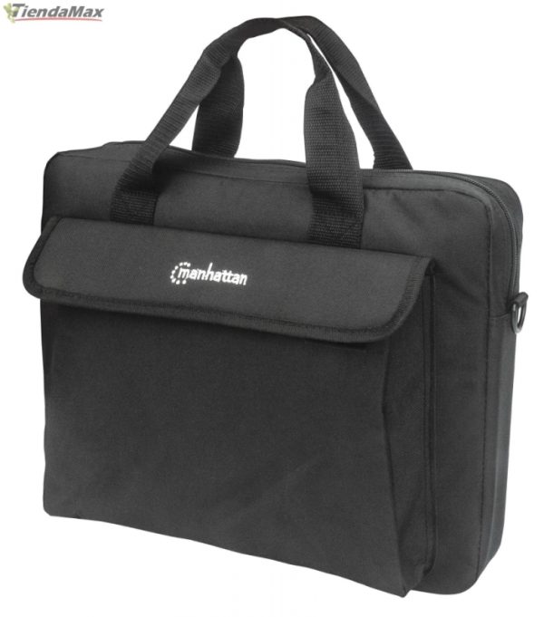 Maletín de Poliéster Manhattan  London para Laptop 14.1", Negro .
