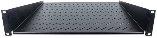 Intellinet Charola Fija para Rack 40cm, 2U, hasta 25kg, Negro VENT . 25KG - Image 3