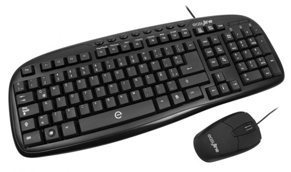 Mouse Óptico Easy Line EL-993377 - Alámbrico - USB - 1000 Dpi - 3 Botones - Negro ALAMBRICOS - Image 2
