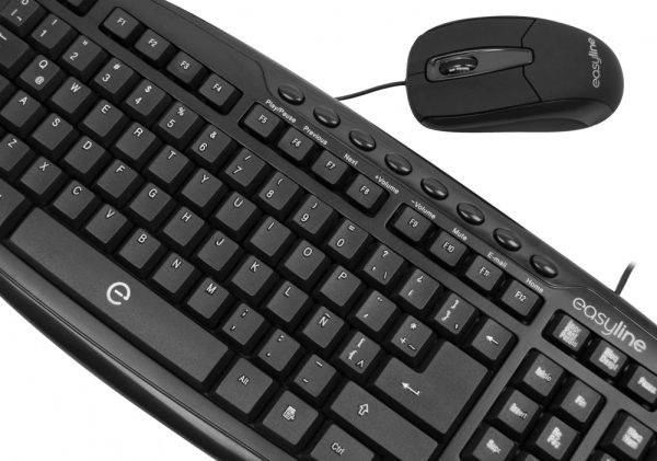 Mouse Óptico Easy Line EL-993377 - Alámbrico - USB - 1000 Dpi - 3 Botones - Negro ALAMBRICOS - Image 3