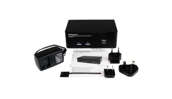 StarTech.com Switch KVM SV231DPDDUA, Alámbrico, USB/DisplayPort, 2 Puertos USB AUDIO DISPLAYPORT DOBLE - Image 2