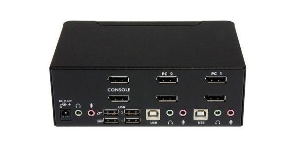 StarTech.com Switch KVM SV231DPDDUA, Alámbrico, USB/DisplayPort, 2 Puertos USB AUDIO DISPLAYPORT DOBLE - Image 3