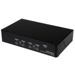 Conmutador StarTech.com 4 puertos Vídeo DisplayPort Hub Concentrador USB 2.0 Audio - 2560x1600 DISPLAYPORT DP AUDIO HUB USB