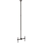 Soporte de Techo StarTech.com VESA para Pantallas 32" - 70", hasta 50Kg, Negro DE 32 A 70  CON MASTIL DE 3M