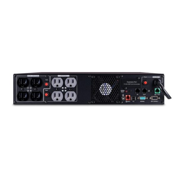No Break CyberPower PR1000RT2U Línea Interactiva, 1000W, 1000VA, Entrada 70 - 155V, Salida 100 - 125V, 8 Contactos SALIDA DE ONDA SENOIDAL  2U  CABLE - Image 4